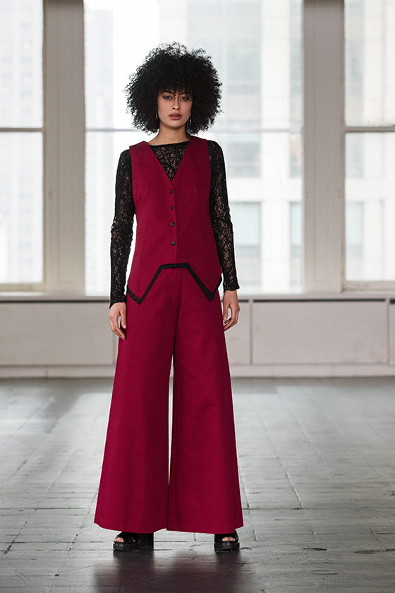 Agnes vest front
