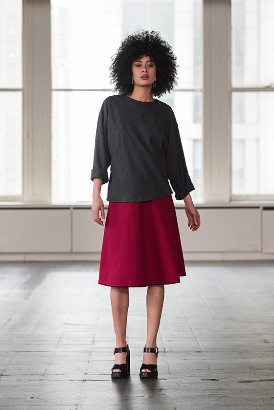 Jessie pocket top