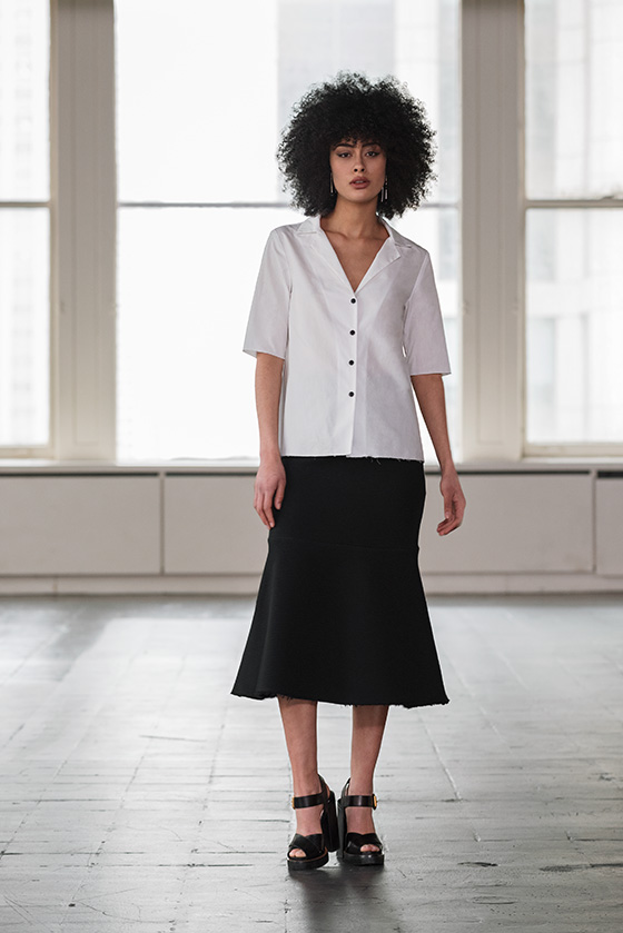 Rosina flare skirt