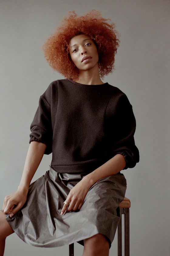 Sandwina sweatshirt with Oakley skirt
