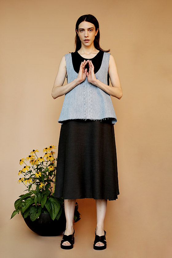Harriet vest front view