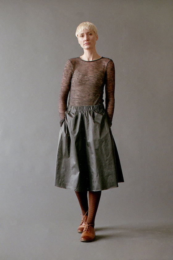 Rattler top with skirt