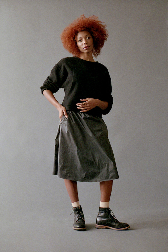 Sandwina sweatshirt with Oakley skirt