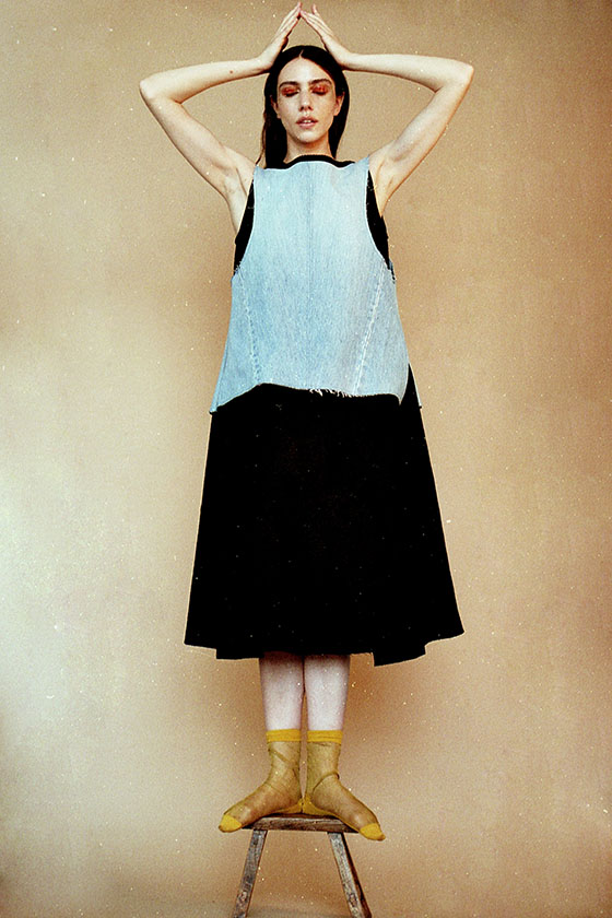 Harriet vest back view